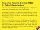 Erased de Kooning text